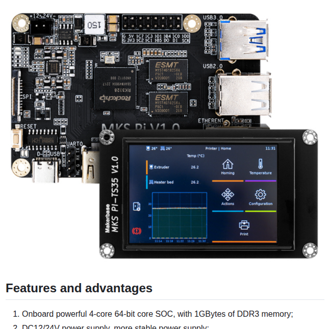Makerbase Mks Mks Pi screenshot