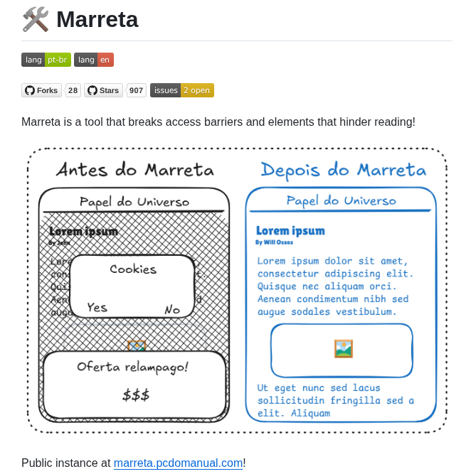 Manualdousuario Marreta screenshot