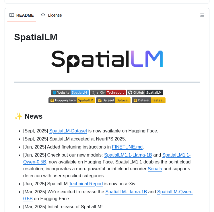 SpatialLM：空間情報を言語モデルに統合する研究フレームワーク - AIツール日本語解説 | AI Heartland