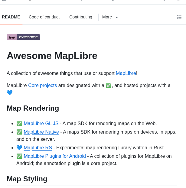 Maplibre Awesome Maplibre screenshot