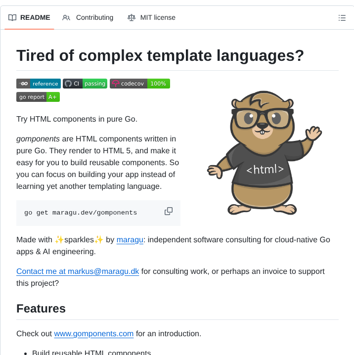Maragudk Gomponents screenshot