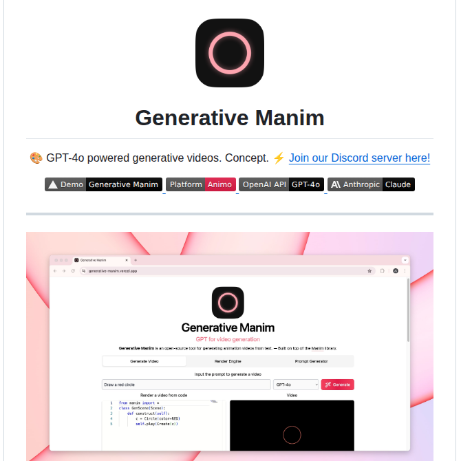 Marcelo Earth Generative Manim screenshot