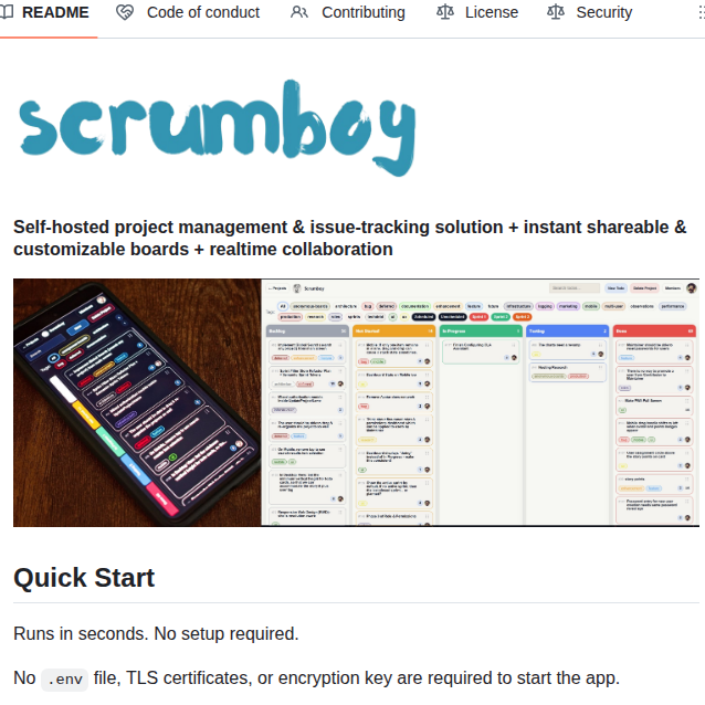 Markrai Scrumboy screenshot