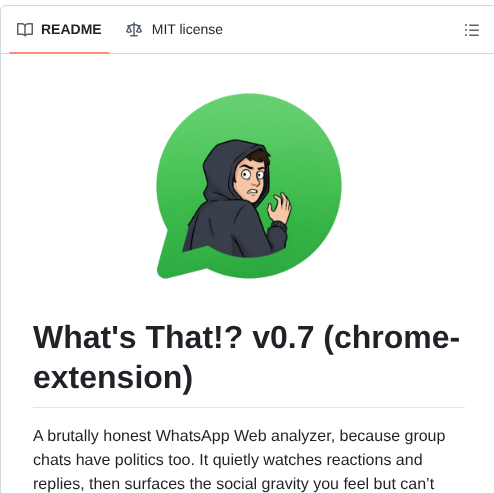 Markrai Whatsthat screenshot