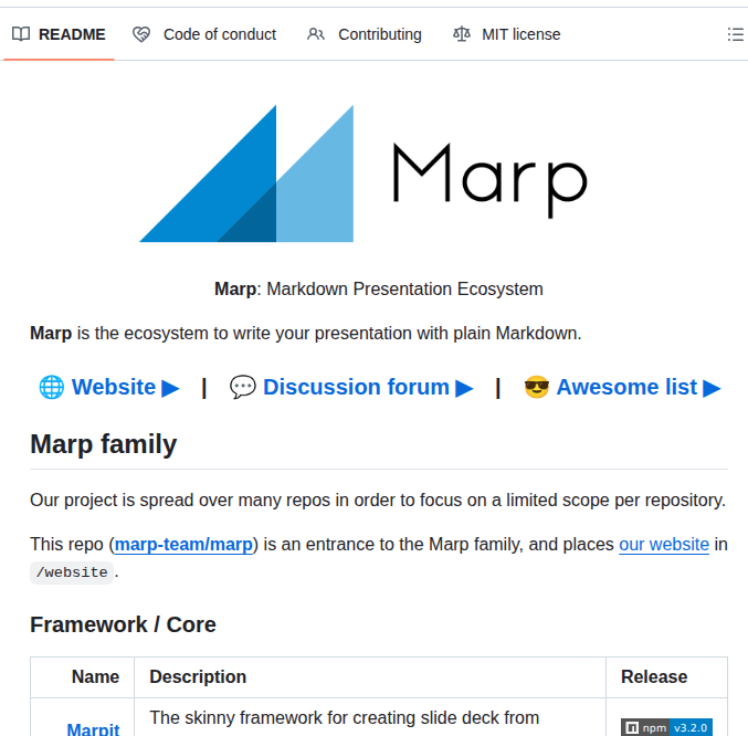 Marp Team Marp screenshot