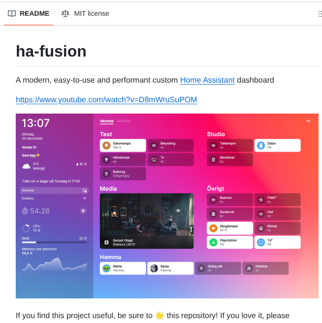 Matt8707 Ha Fusion screenshot
