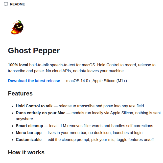 Matthartman Ghost Pepper screenshot