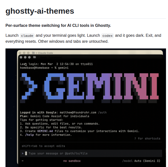 Matthewod11 Stack Ghostty Ai Themes screenshot