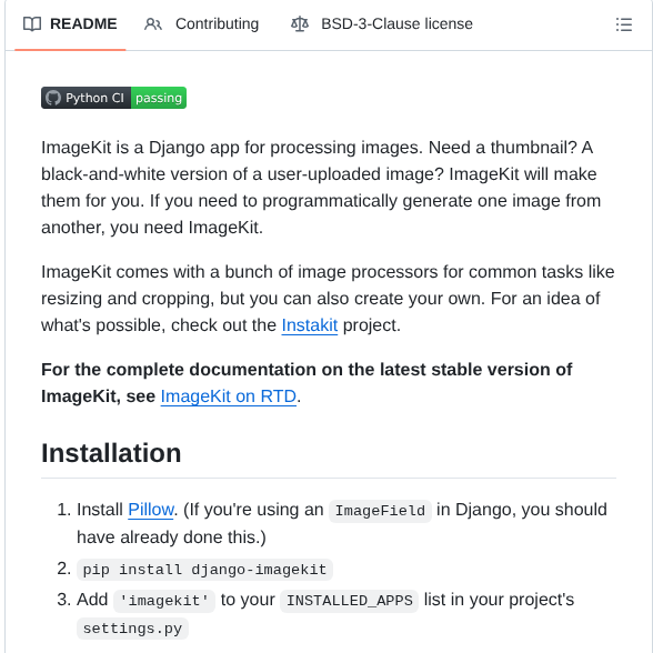 Matthewwithanm Django Imagekit screenshot