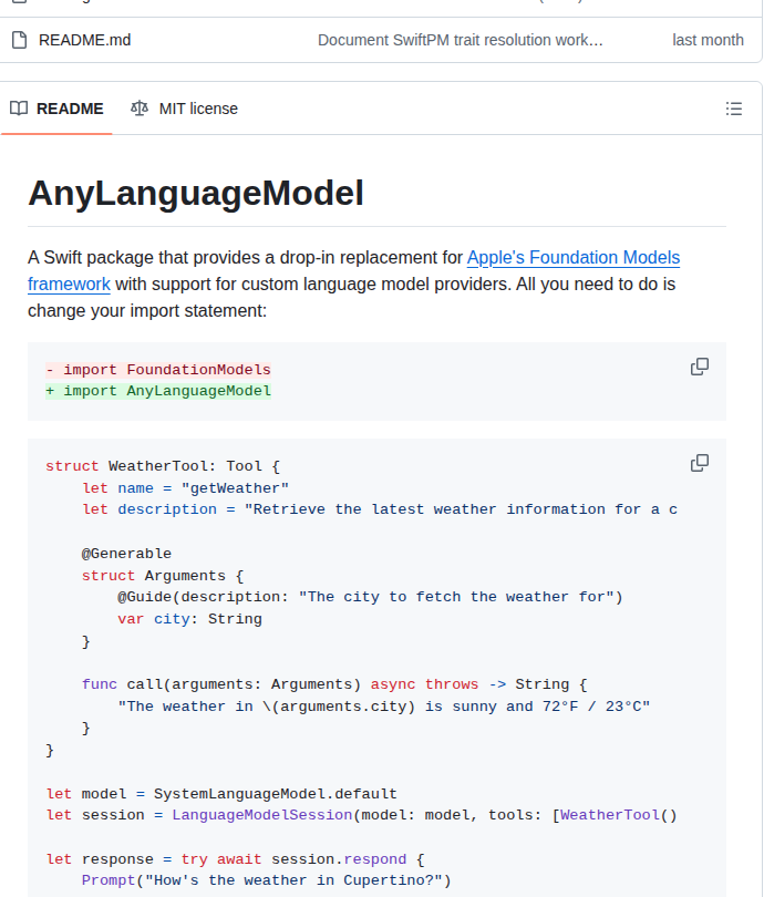 Mattt Anylanguagemodel screenshot