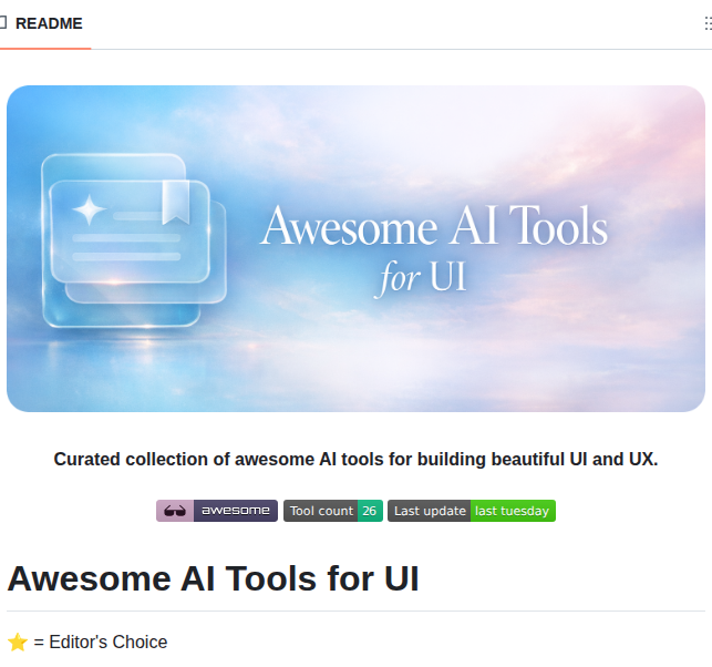 Maxbogo Awesome Ai Tools For Ui screenshot