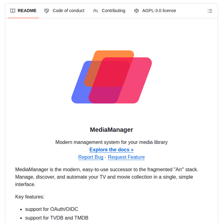 Maxdorninger Mediamanager screenshot
