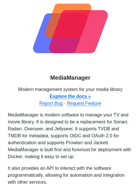 Maxdorninger Mediamanager screenshot