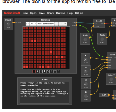 Maximecb Noisecraft screenshot