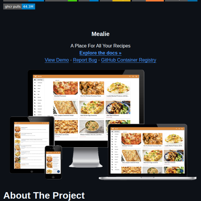 Mealie Recipes Mealie screenshot
