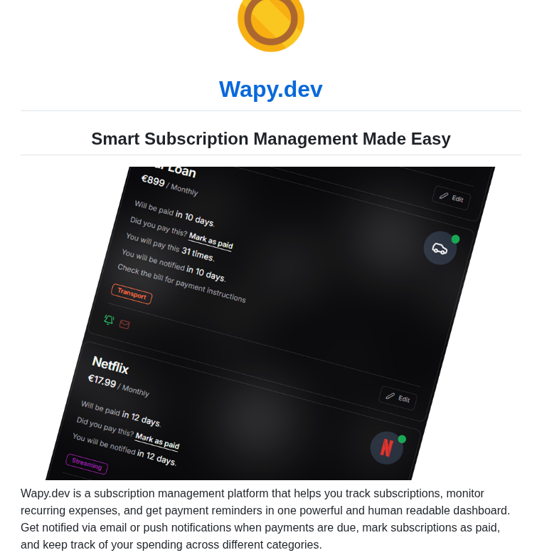 Meceware Wapy.dev screenshot