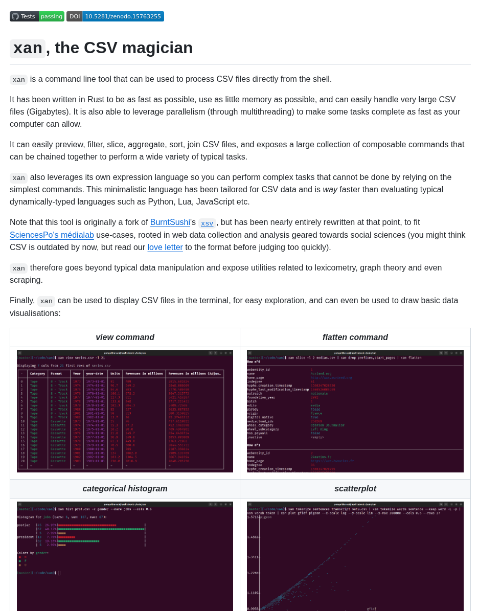 Medialab Xan screenshot