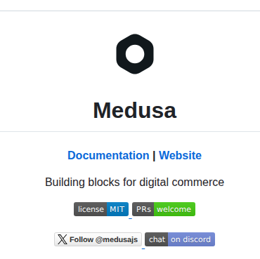 Medusajs Medusa screenshot