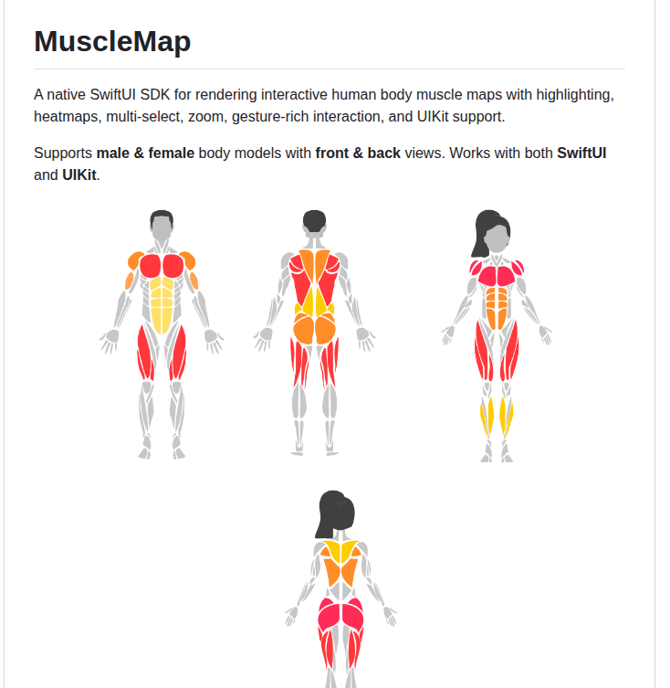 Melihcolpan Musclemap screenshot