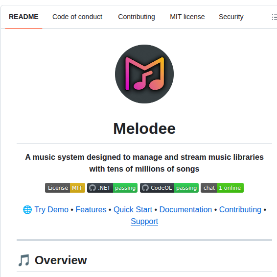 Melodee Project Melodee screenshot