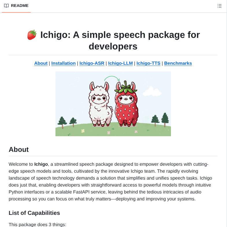 Menloresearch Ichigo screenshot