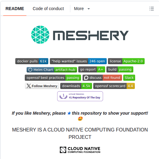 Meshery Meshery screenshot