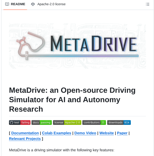 Metadriverse Metadrive screenshot
