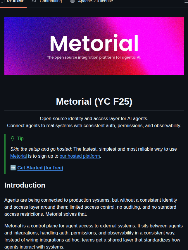 Metorial Mcp Containers screenshot
