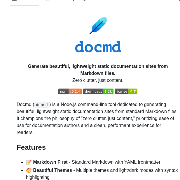 Mgks Docmd screenshot