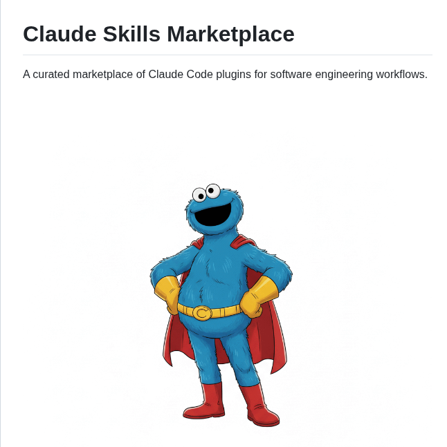 Mhattingpete Claude Skills Marketplace screenshot