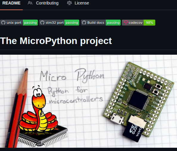 Micropython Micropython screenshot
