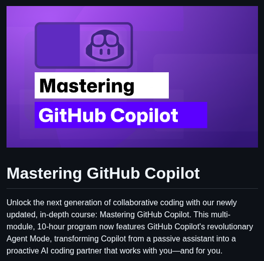 Microsoft Mastering Github Copilot For Paired Programming screenshot