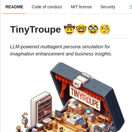 Microsoft Tinytroupe screenshot