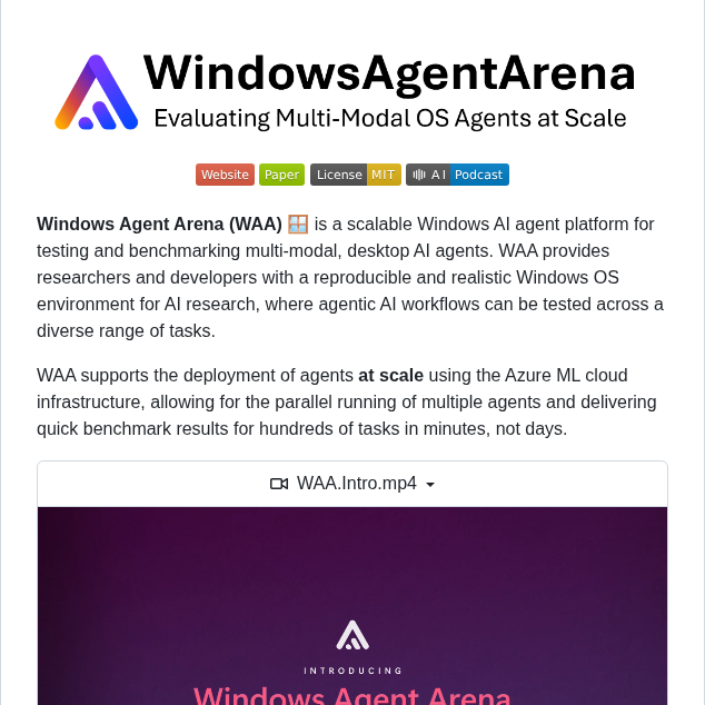 Microsoft Windowsagentarena screenshot