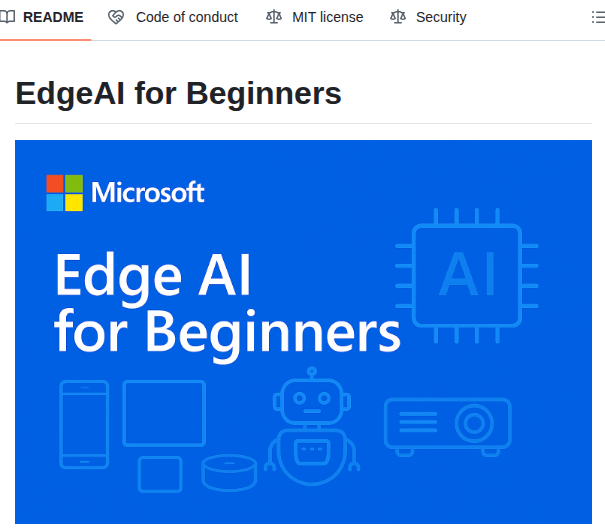 Microsoft Edgeai For Beginners screenshot