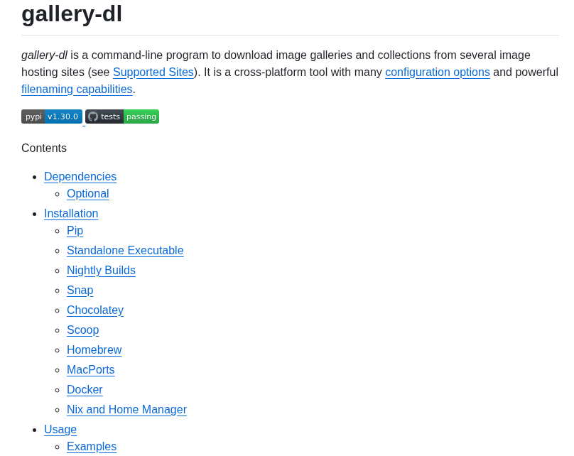 Mikf Gallery Dl screenshot