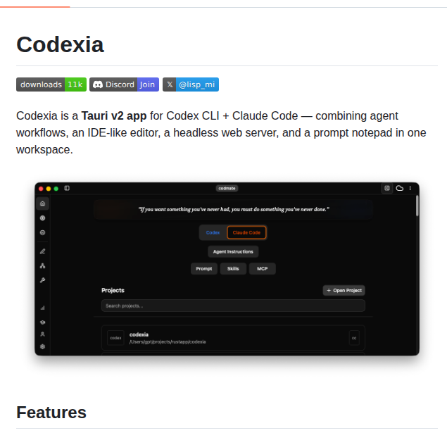 Milisp Codexia screenshot