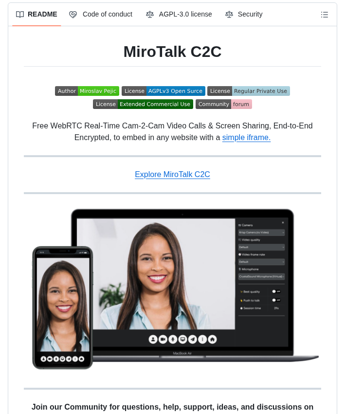 Miroslavpejic85 Mirotalkc2c screenshot