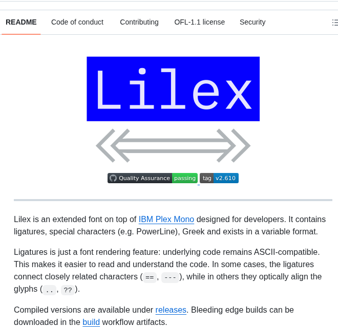 Mishamyrt Lilex screenshot