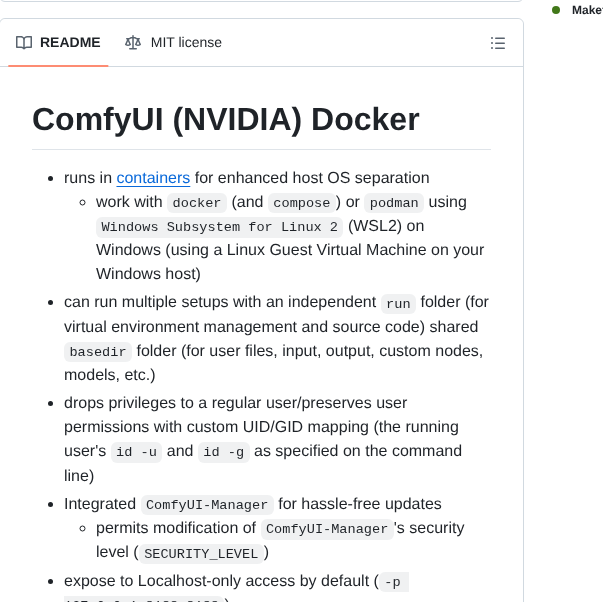 Mmartial Comfyui Nvidia Docker screenshot