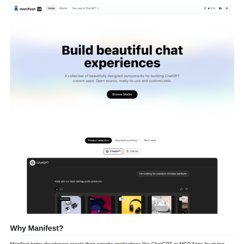 Mnfst Manifest screenshot