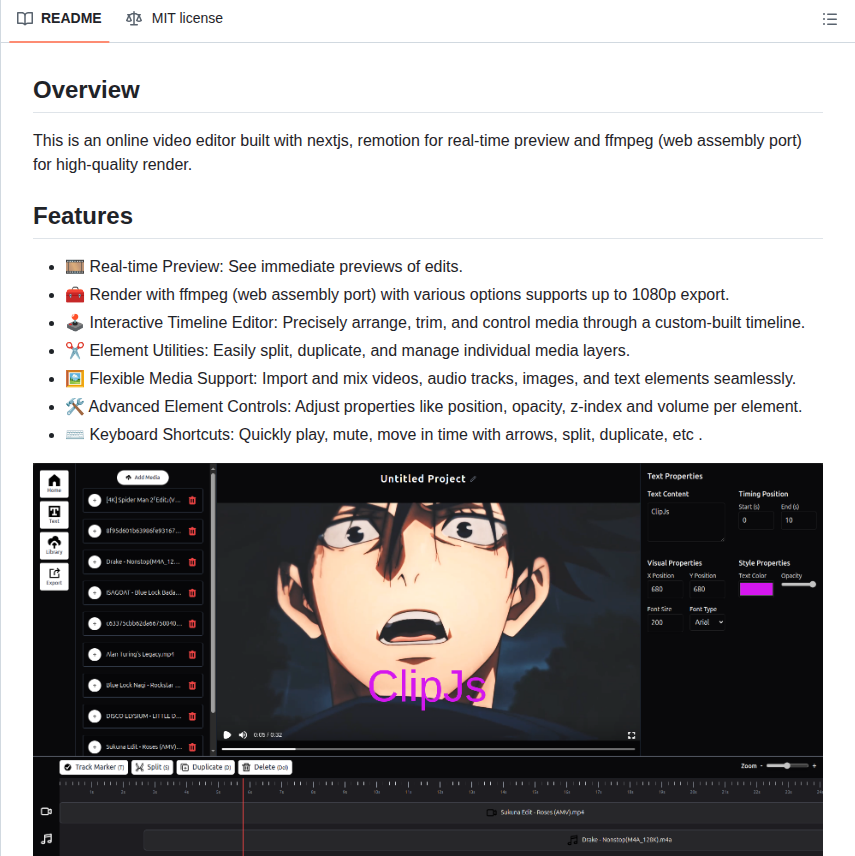 Mohyware Clip Js screenshot