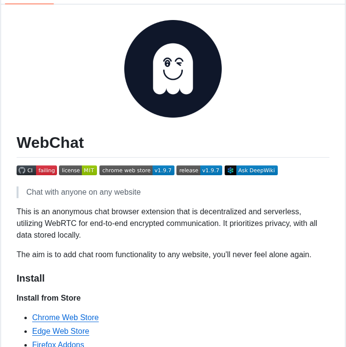 Molvqingtai Webchat screenshot