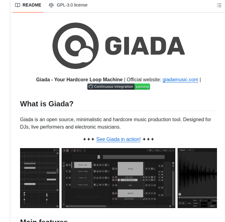 Monocasual Giada screenshot