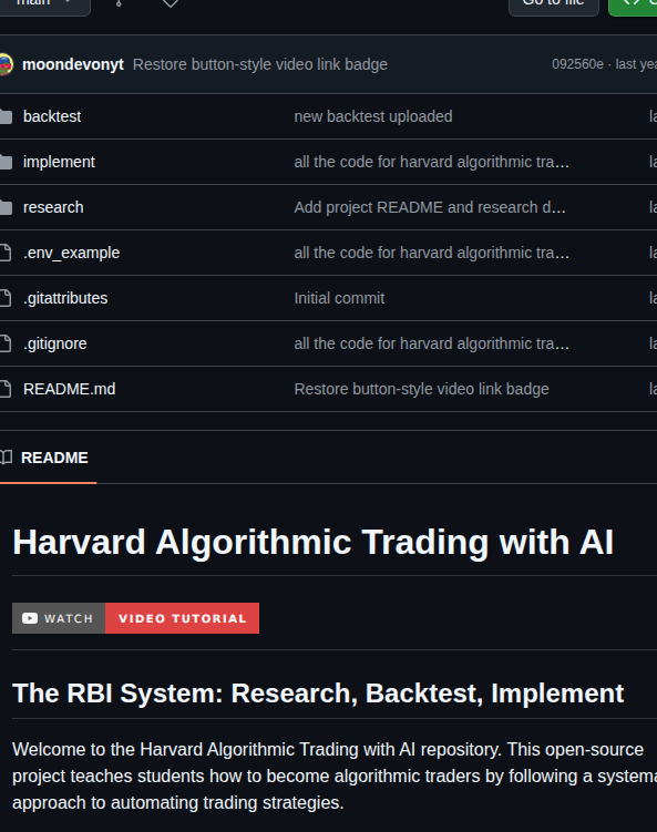 Moondevonyt Harvard Algorithmic Trading With Ai screenshot