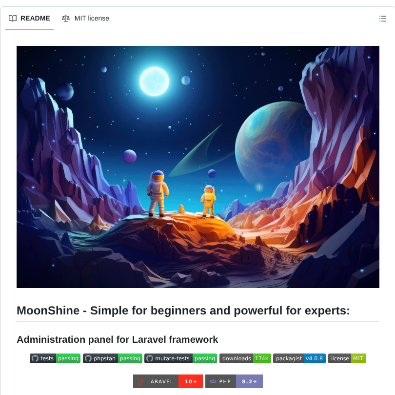 Moonshine Software Moonshine screenshot