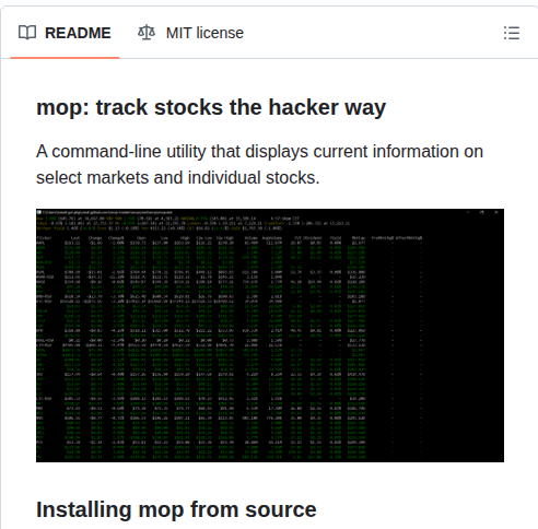 Mop Tracker Mop screenshot