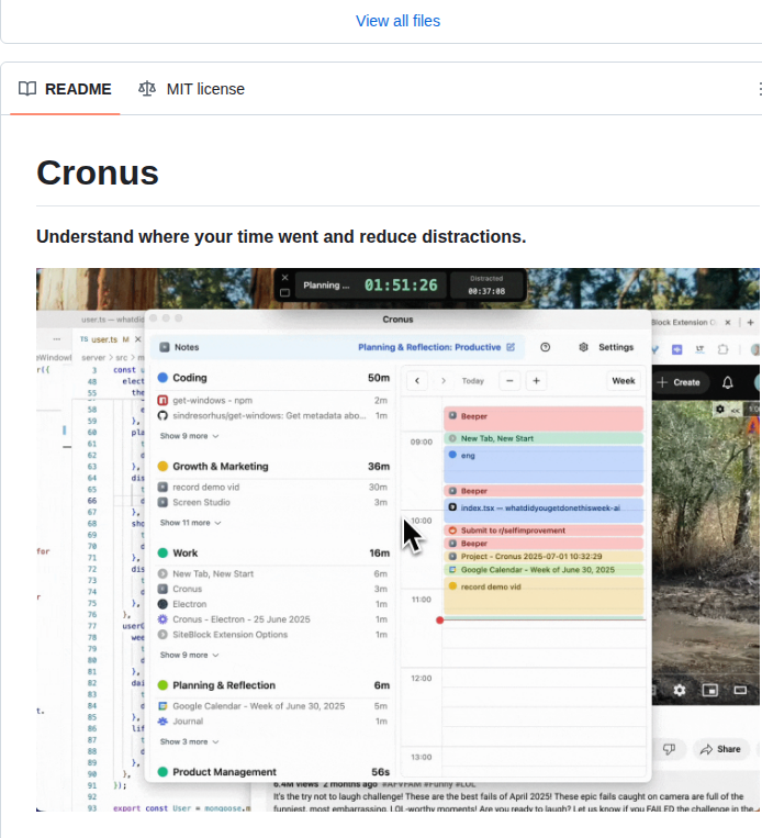 Moritzwa Cronus screenshot