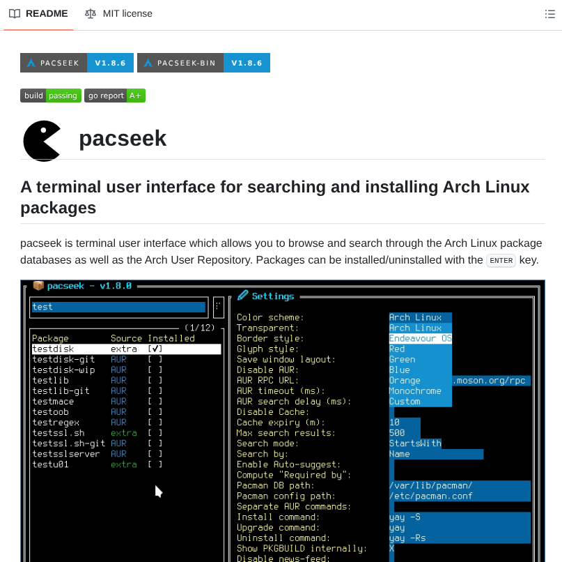 Moson Mo Pacseek screenshot