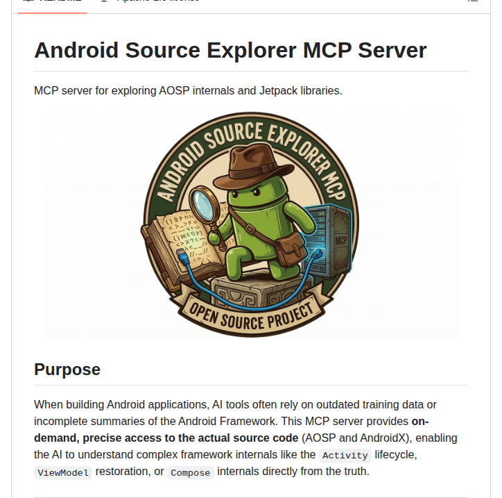 Android Source Explorer MCP - Androidソースコード検索サーバー - AIツール日本語解説 | AI Heartland